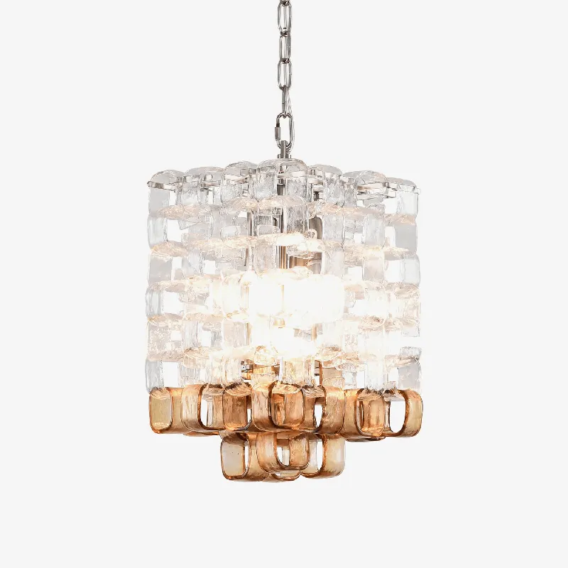 Aurora Lustre en Verre de Murano Géométrique