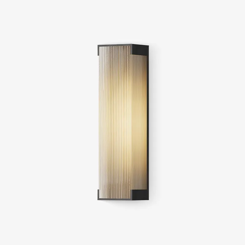 Ivela Applique Murale Extérieure Solaire Rectangulaire Unique