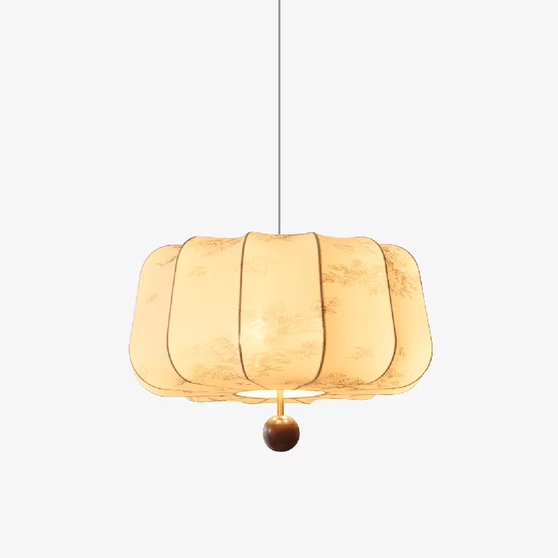 Valera Suspension en Bois et Tissu