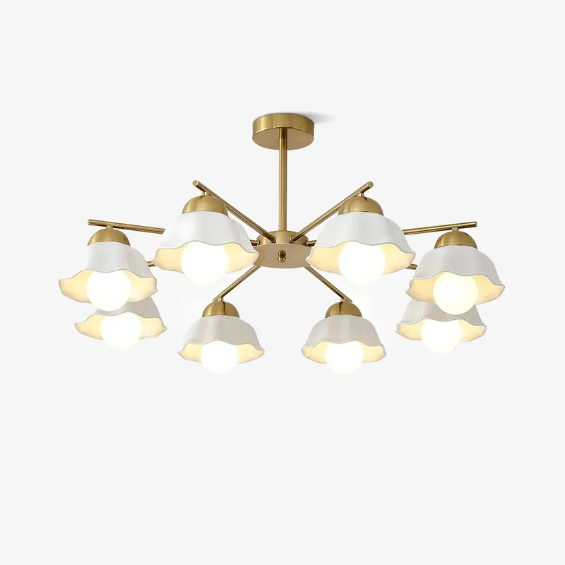 Zasila Nordic Art Flower Shade Ceramics Lustre