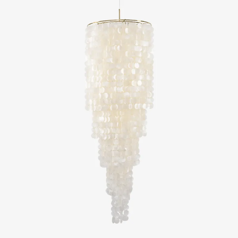 Eloryra Lustre en Verre en Cascade