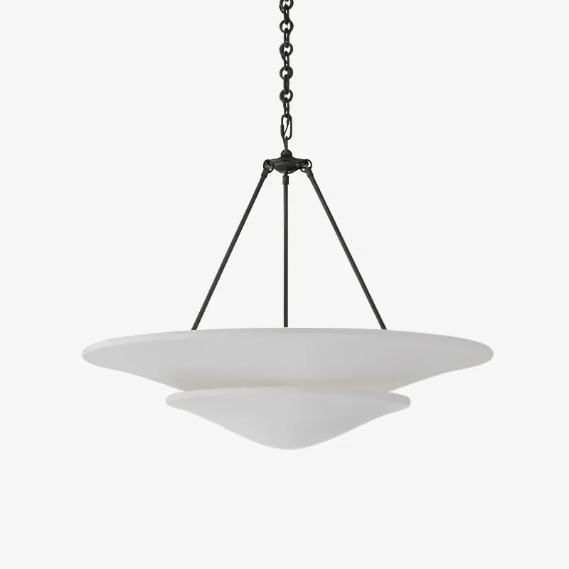 Lunara Suspension Moderne en Plâtre
