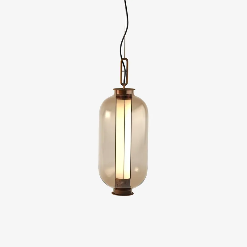 Uphaos Suspension Moderne en Verre pour Famille