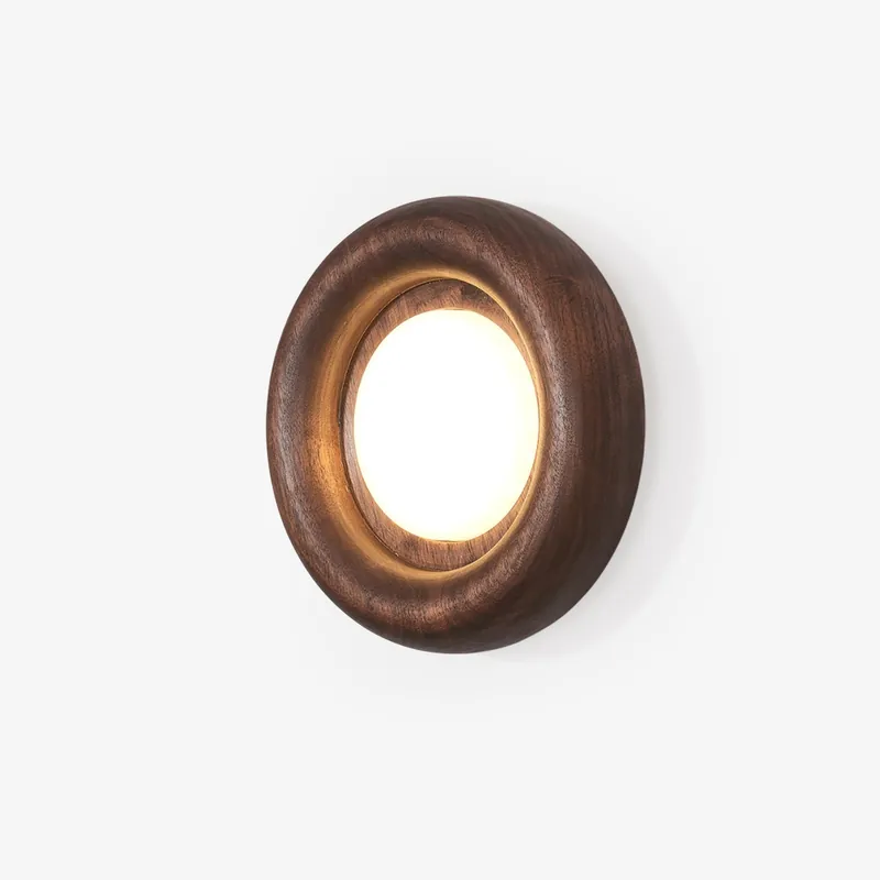 Lustra Lampe Murale Cadre en Bois Acrylique Lumineux
