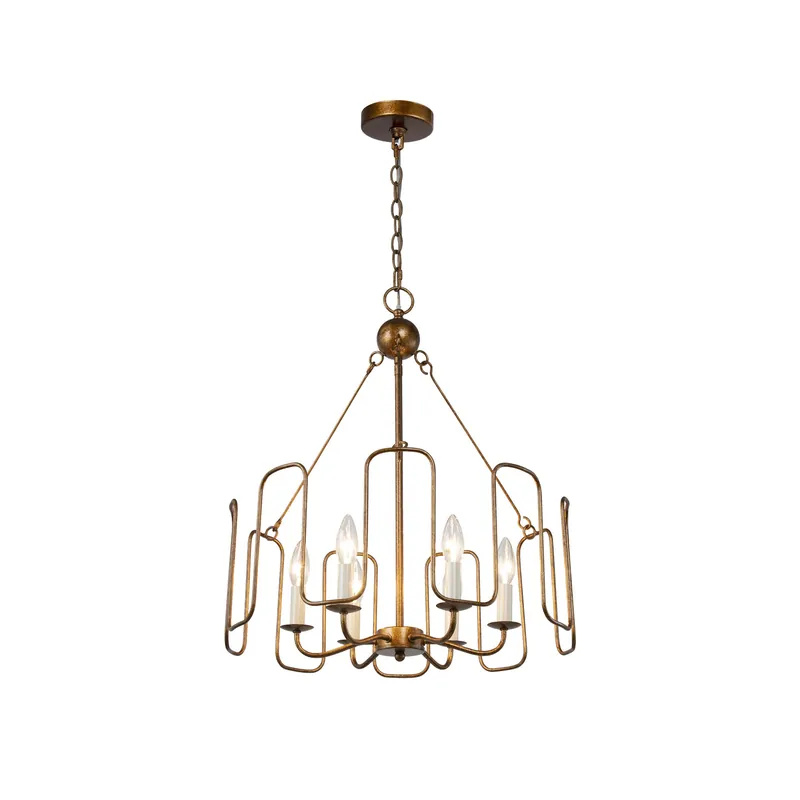 Cocaryra Lustre Métal Industriel Vintage