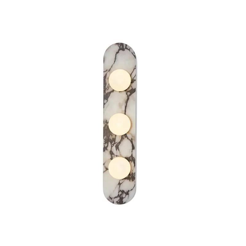 Covelyra Applique Murale en Marbre et Verre Minimaliste Moderne