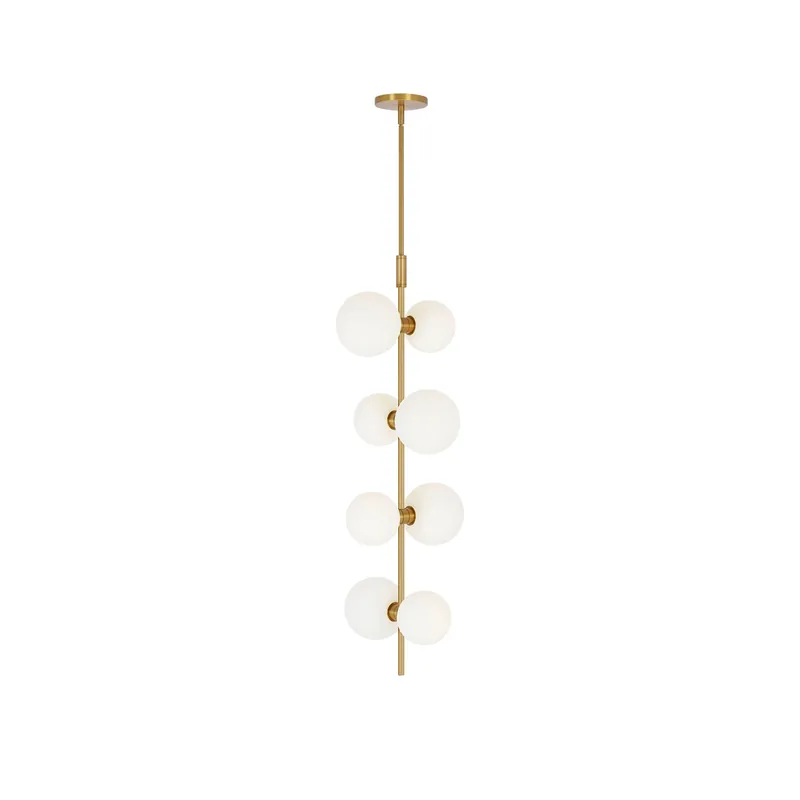 Zelirila Lampe Suspendue En Verre Sur Rail Art Premium Moderne