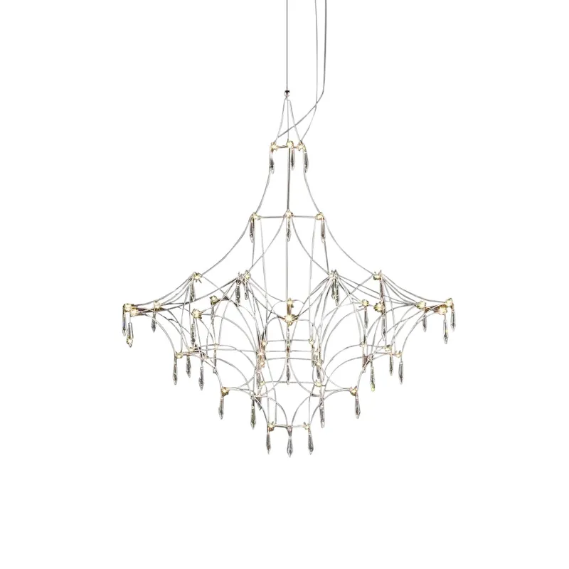 Allaeira Lustre Cristal Luxe Postmoderne