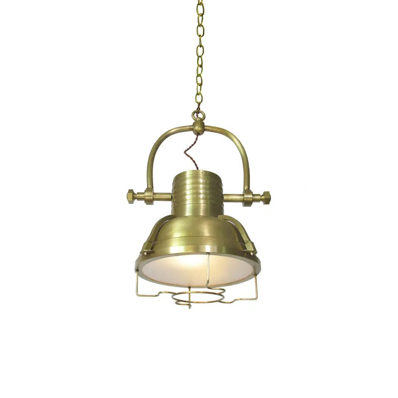 Evelor Suspension Métal Industriel Vintage