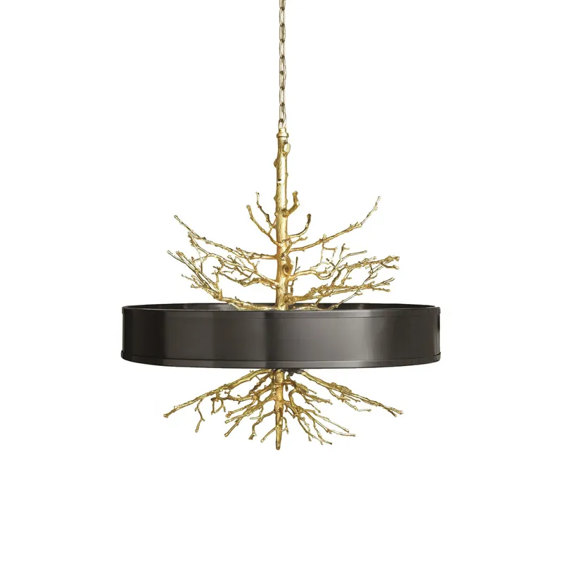 Arvele Lustre Laiton Métal Créativité Individuelle