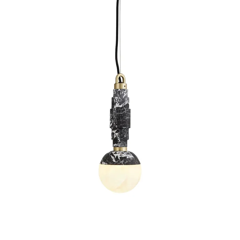 Vevinir Suspension Marbre Albâtre Minimaliste Moderne