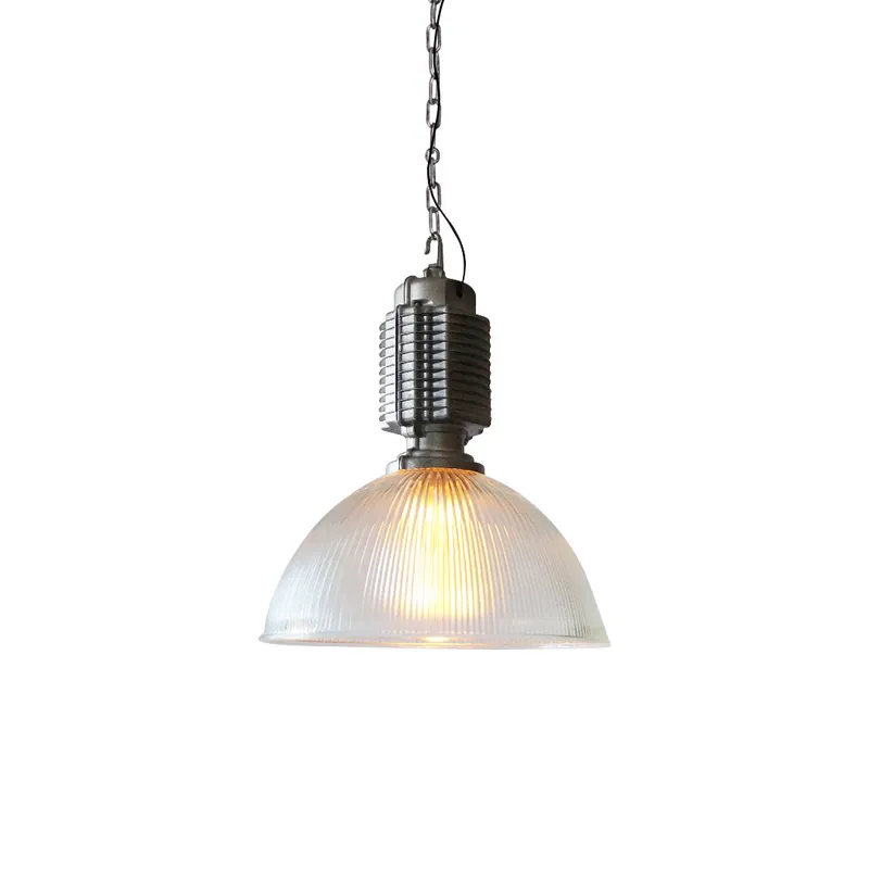 Vosilis Suspension Vintage En Métal Et Verre Style Ferme