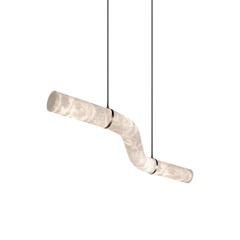 Lampe Pendentive Alabâtre Minimaliste Premium Élégance Errina