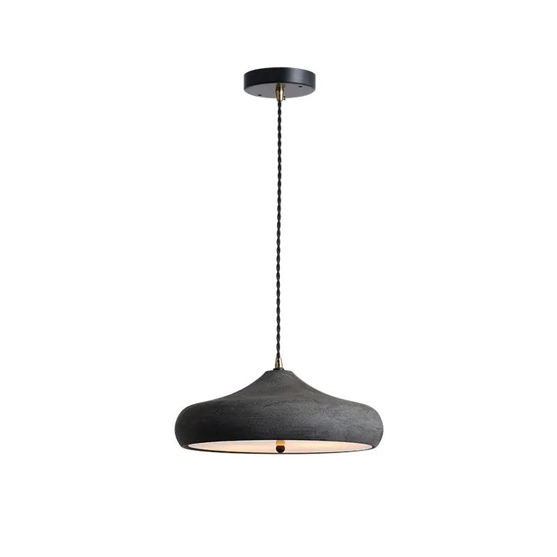 Etalyra Lampe Pendentive Métal Noir Minimaliste Moderne