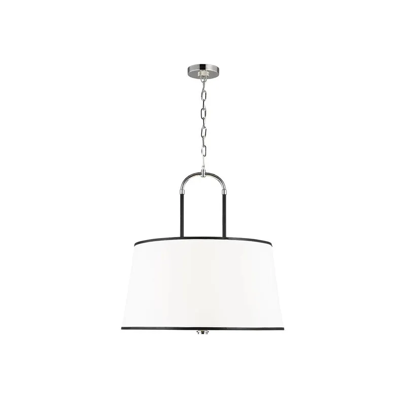 Aurzorora Suspension Vintage Industrielle Laiton & Tissu