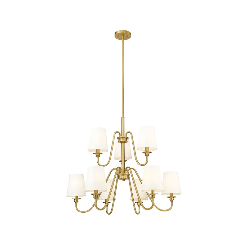 Vavenus Lustre Laiton Tissu Industriel Vintage