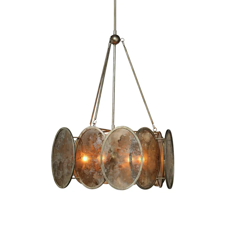 Avdorira Lustre Métal Verre Minimaliste Moderne