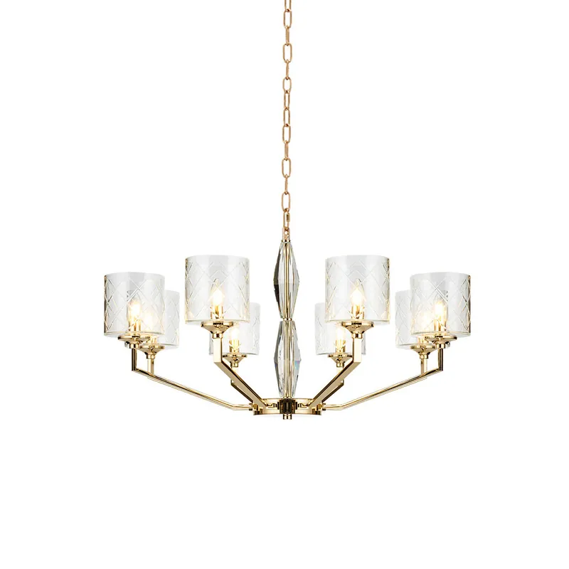 Dew Lustre Laiton Verre Luxe Postmoderne
