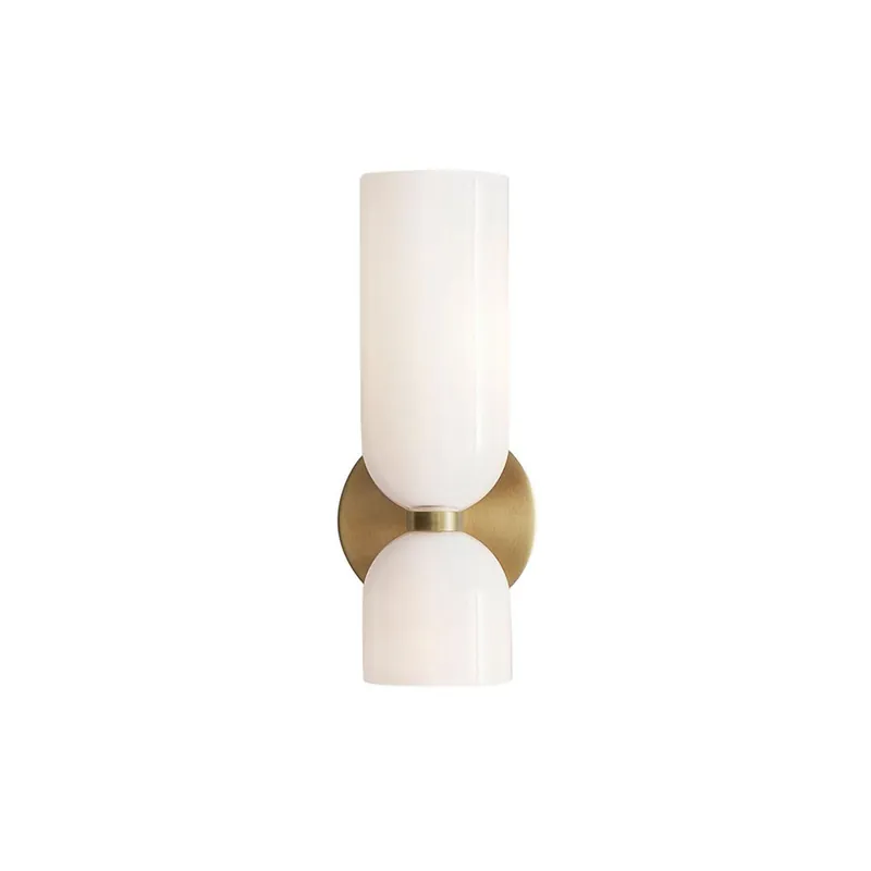 Chime Applique Murale Laiton Verre Moderne