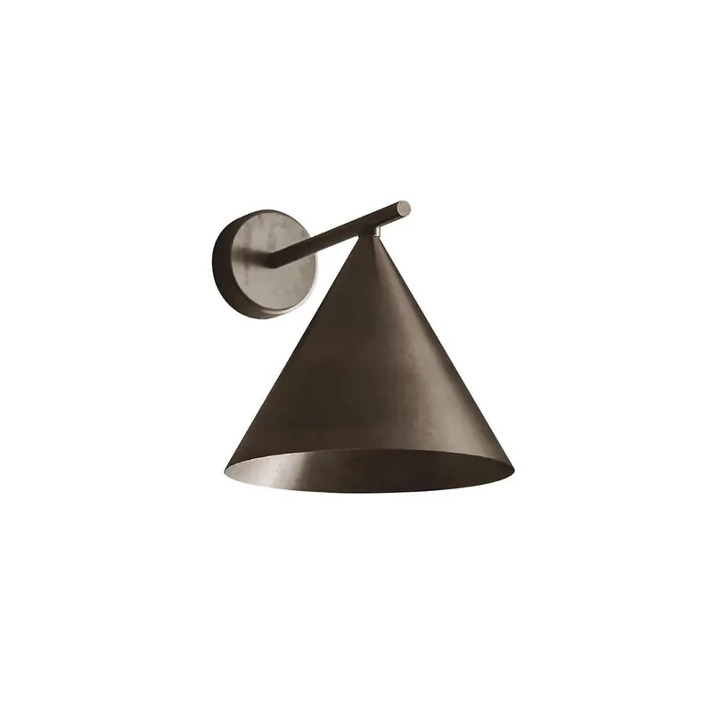 Whorl Lampe Murale Métal Acrylique Industrielle Vintage