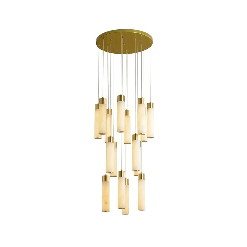 Zeal Lustre en Albâtre Cascade Minimaliste Moderne