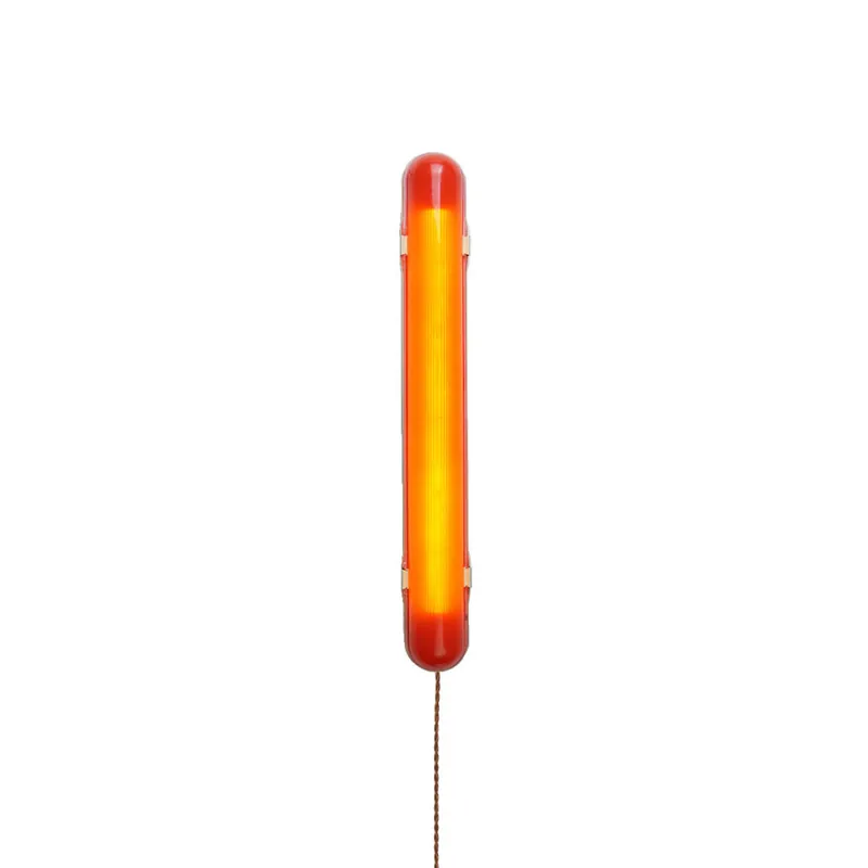 Vivid Applique Murale Plug-in en Plastique Rouge Minimaliste Moderne Joy