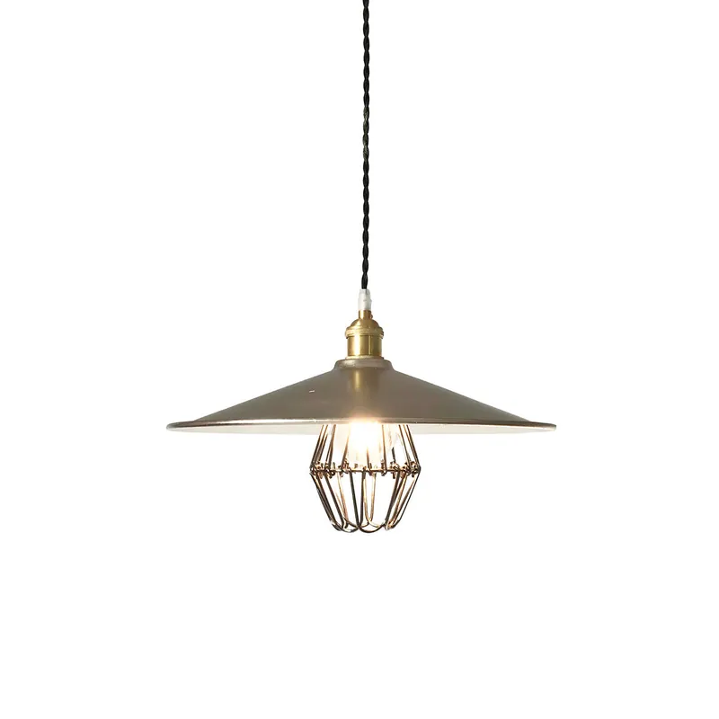 Stella Lampe Pendante en Métal Artistique Industriel Vintage