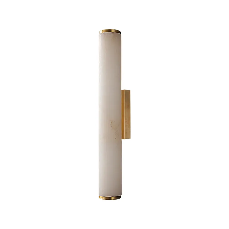 Arcus Lampe Murale Applique Style Élégant Minimaliste Moderne en Laiton et Albâtre