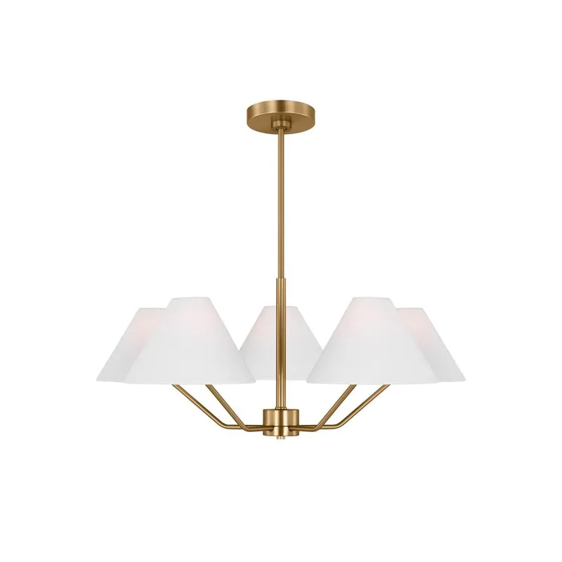 Vortex Lustre en tissu de style industriel traditionnel et vintage