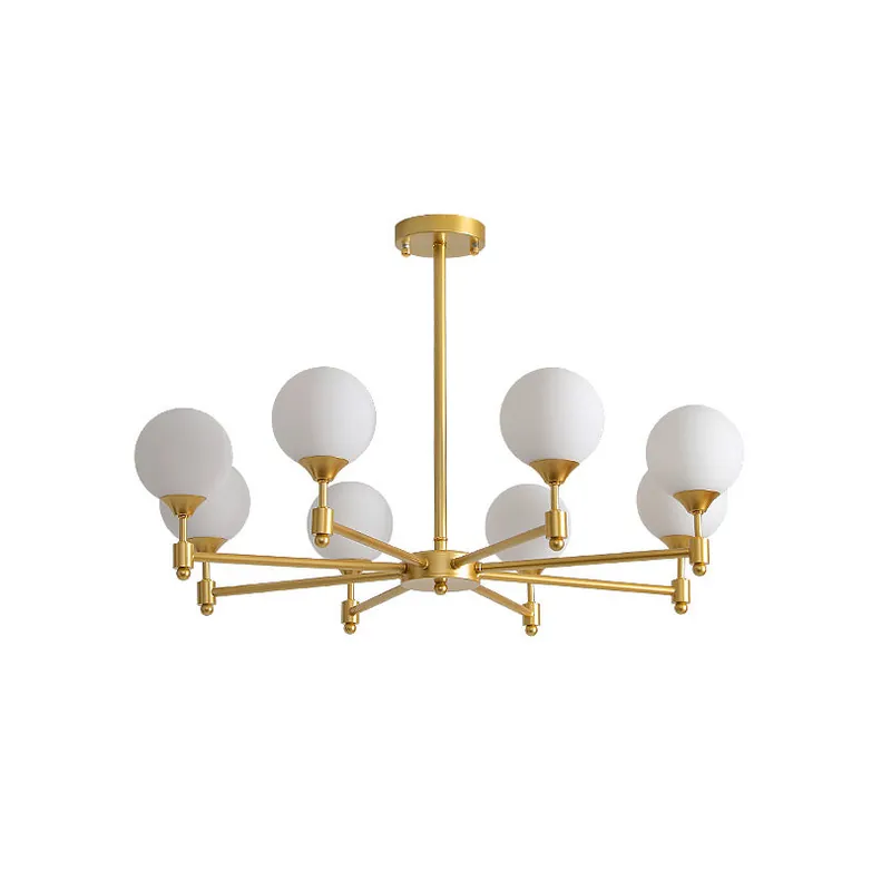Vatnuvyi Chandelier en Verre Globe