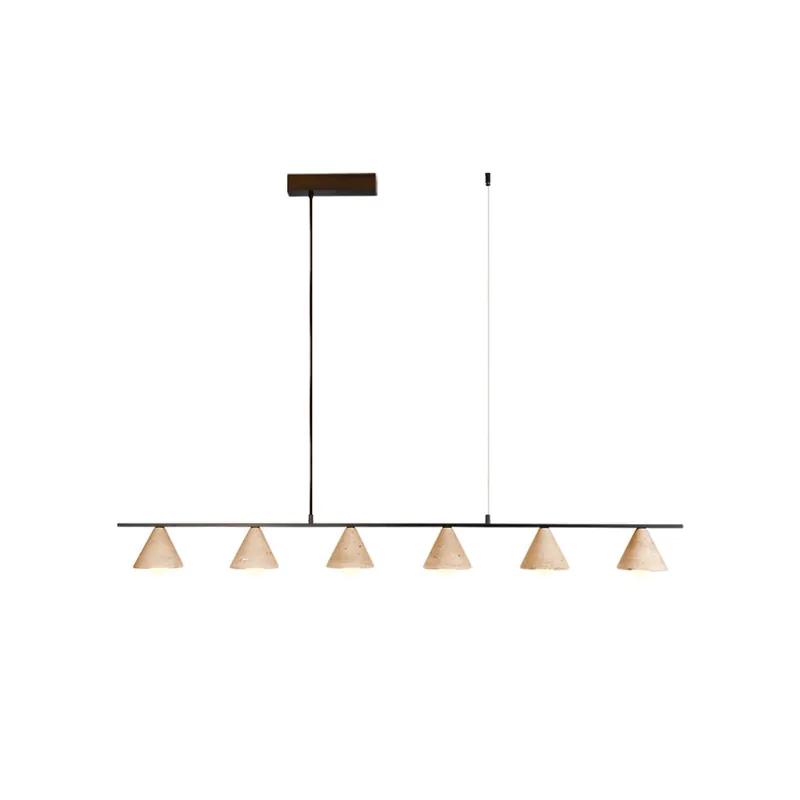 Ulfuvyi Suspension Travertin Moderne Salon