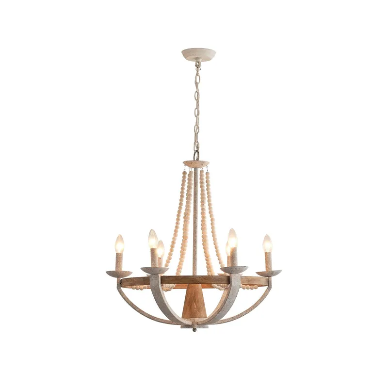 Adan Lustre Bois Moderne Traditionnel