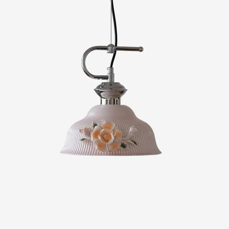 Camellia Suspension Céramique Vintage