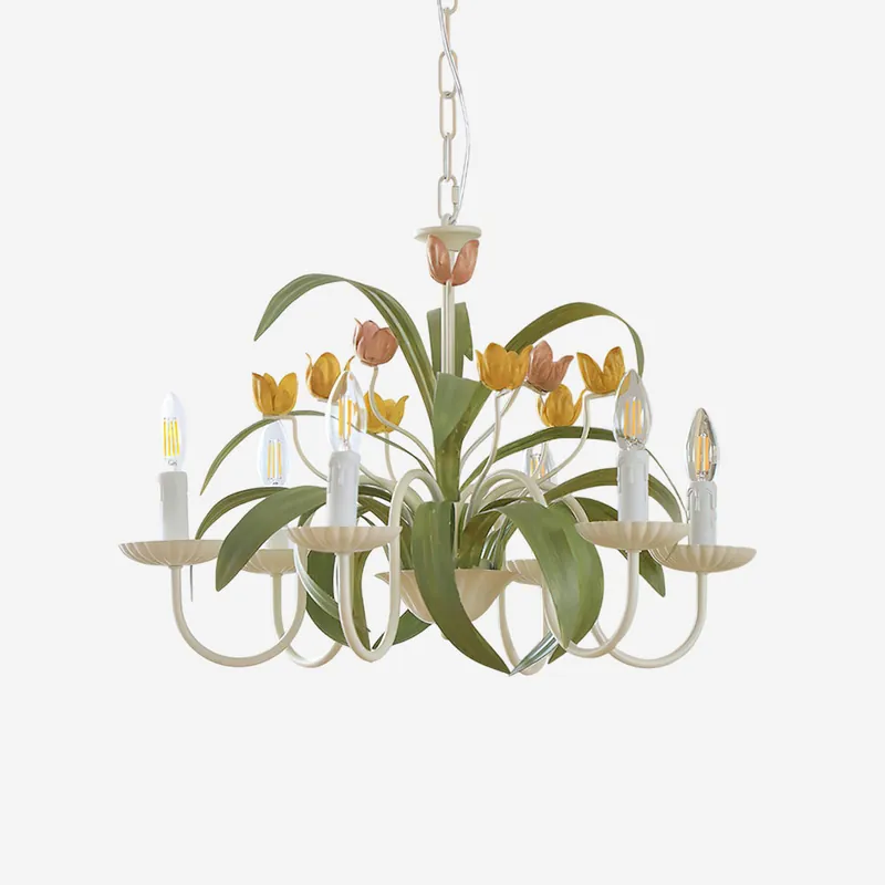 Springeau Chandelier Botanique Floral Fantaisie