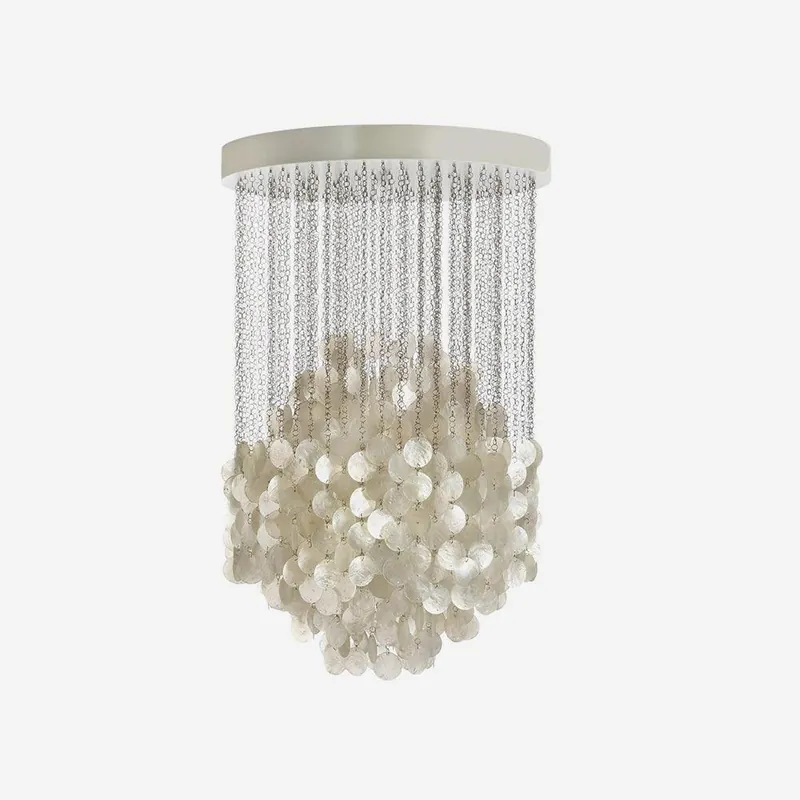 Shell Collection Luxury Metal Chandelier