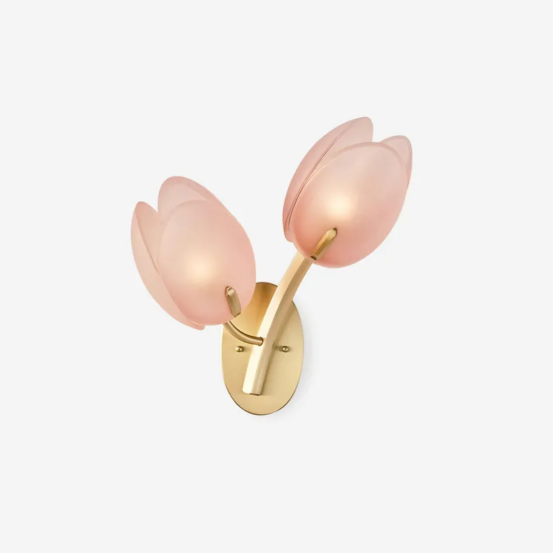 Gudelle Applique Murale Double Tulipe