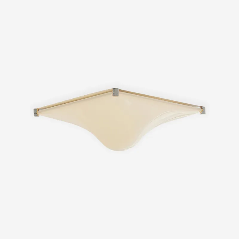 Bolla Plafonnier Courbe Triangle Abat-jour Minimaliste