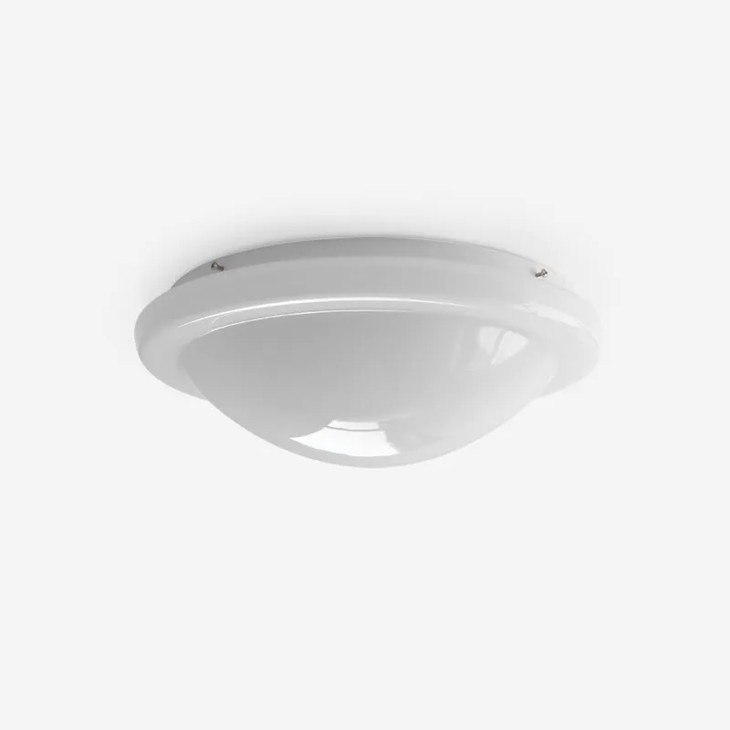 Aire Plafonnier Encastré Verre Dôme Minimaliste
