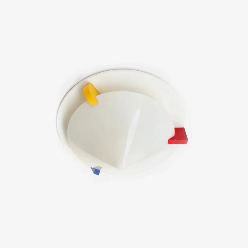 Stoja Lustre Plafonnier Blocs de Couleurs Géométriques Minimaliste