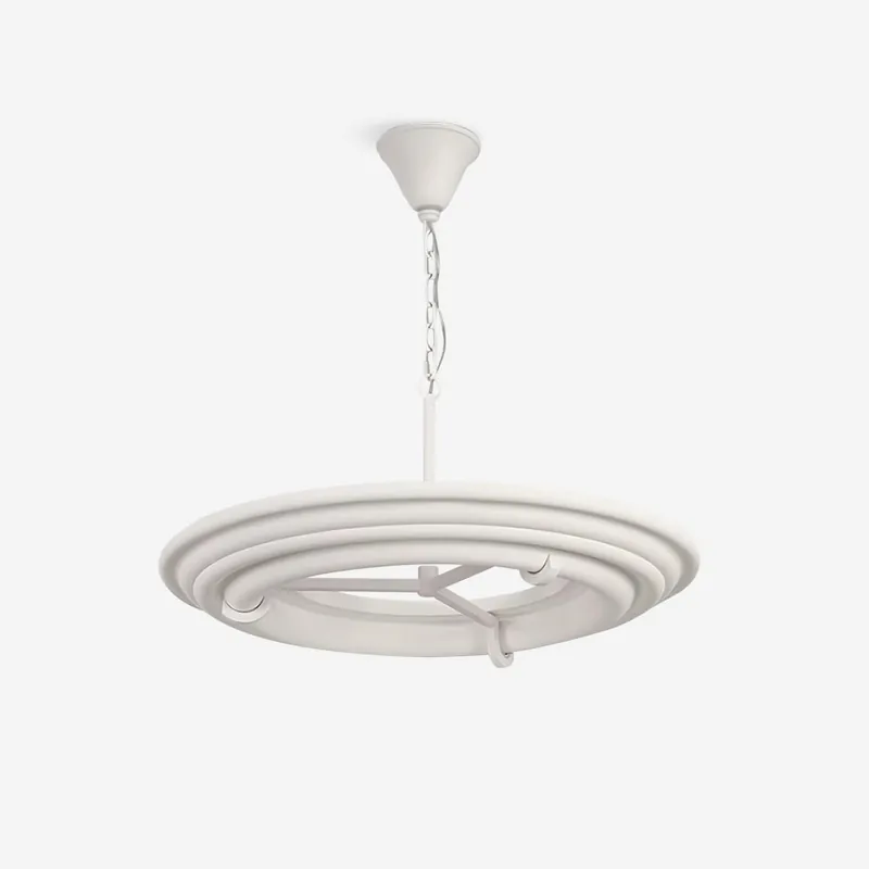 Ellie Lustre Plâtre Circulaire Artistique