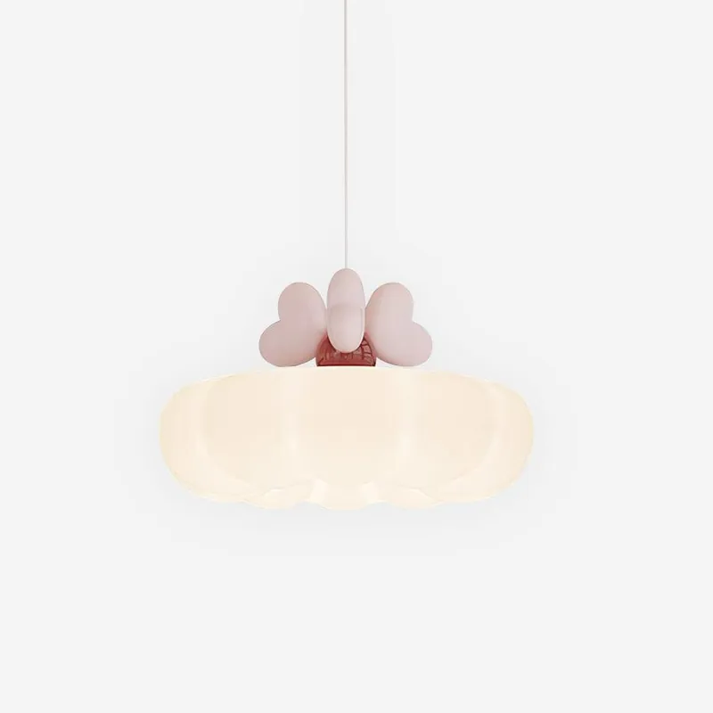 Minnie Lampe Suspendue Abat-jour Coquille en Forme de Cœur