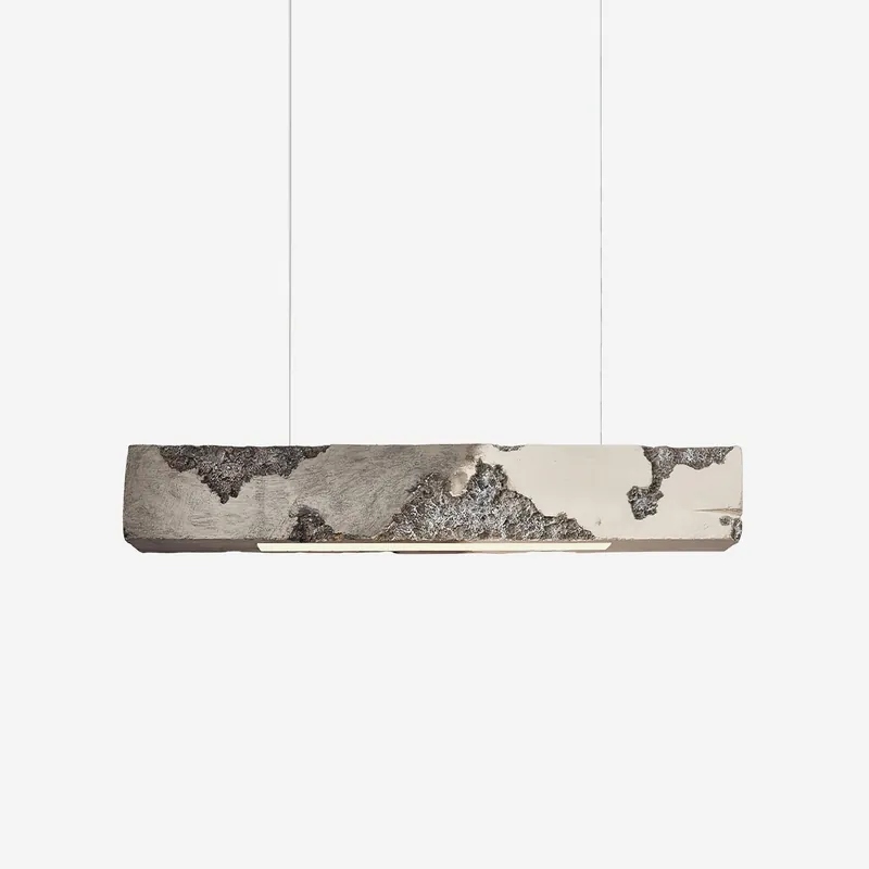 Lunar Gleam Lampe Pendante Texturée Minimaliste Céleste