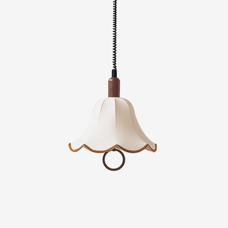 Lanna Lampe Pendante Forme Cloche Élégante Traditionnelle