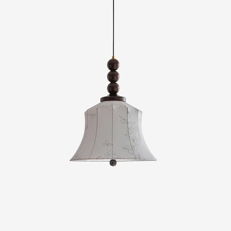 Materia Suspension Ligne Art Florale Bois Rustique