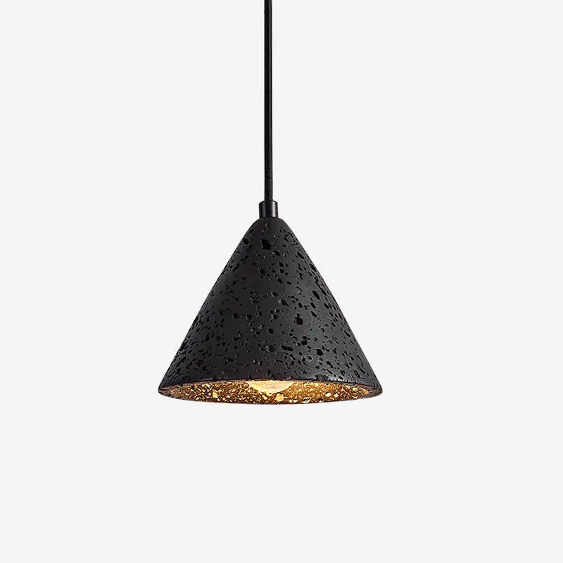 Lava Lampe Pendante Moderne en Travertin
