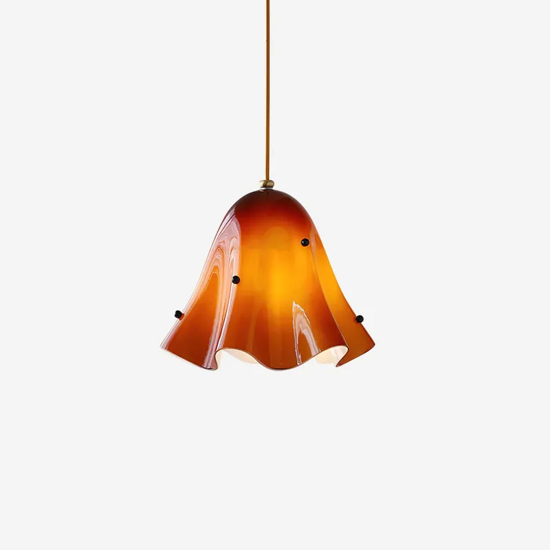 Liora Lampe Pendante Cloche en Verre