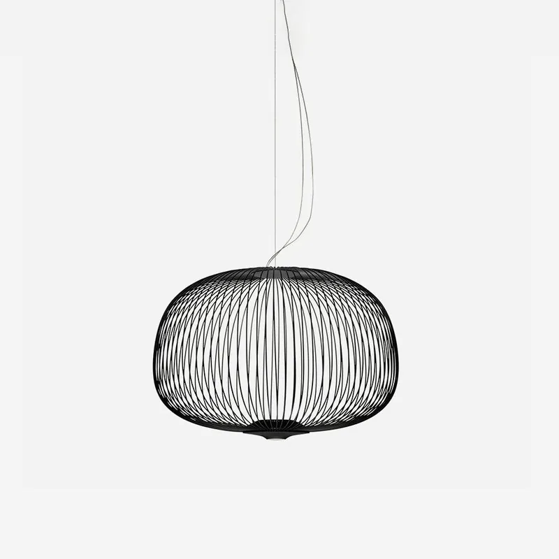Aero Lampe Pendante Cage Rayons Légère