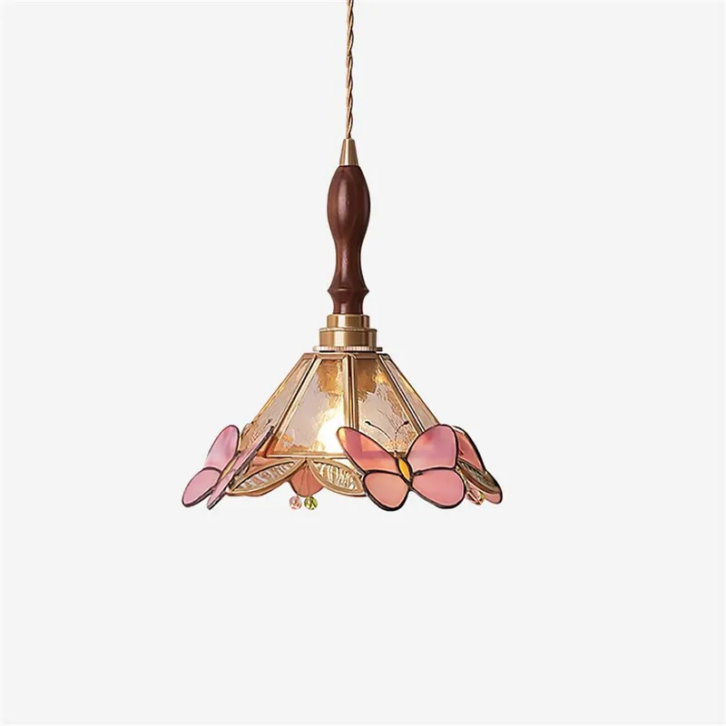 Tiffany Aufhängung Schmetterling Retro