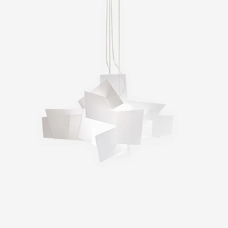 Origami Moderne weiße Aufhängung