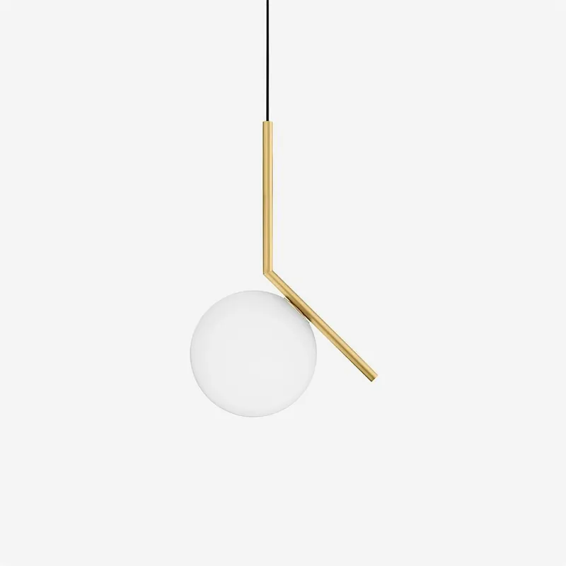 Linea Aufhängelampe Glas
